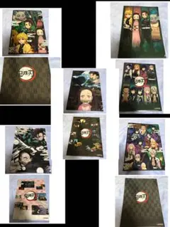 鬼滅の刃 クリアファイル ローソン限定 限定品 先着 5枚セット