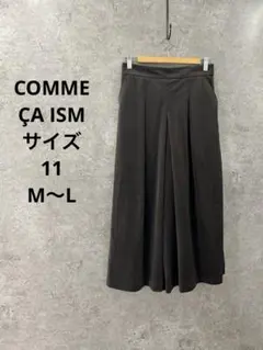 COMME ÇA ISM/サイズ11/ダークブラウン/コーデュロイガウチョパンツ