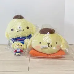 サンリオ キャラ盛り夏祭り ポムポムプリン ぬいぐるみ マスコット
