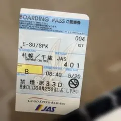 【レア・当時物】JAS 日本エアシステム 搭乗券 額縁入り コレクション