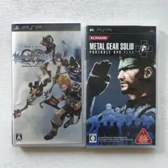 【バラ売り◎】PSP キングダムハーツ　メタルギアソリッド　ソフト