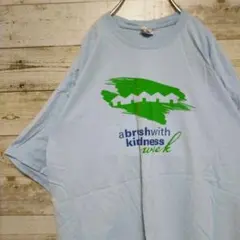 US規格★イベント系★ハビタットフォーヒューマニティ　Tシャツ　ペールブルー