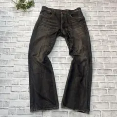 【EDWIN】Y2K フレアデニムパンツ シンチバック スクミロ 401XVS