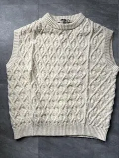 【新品】AURALEE アランニットベスト アイボリー