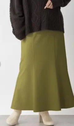 ローリーズファーム　ストレッチハイウエスト　マーメイドスカート