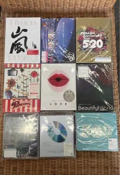 さや〜ん様専用　嵐 DVD Blu-ray セットまとめ売り9点 封付き保管