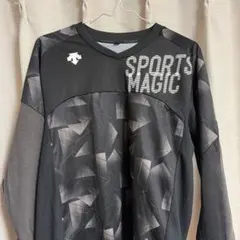 DESCENTE デサント SPORTSMAGIC長袖シャツ ブラック Sサイズ