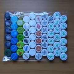 ペットボトルキャップ 60個まとめ売り 工作素材
