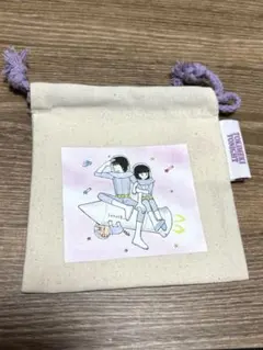 3COINS りぼん コラボ70th ときめきトゥナイト 巾着