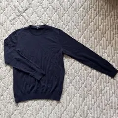 UNIQLO ネイビー クルーネックセーター L