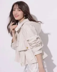 アプワイザーリッシェ　撥水フードブルゾン　20