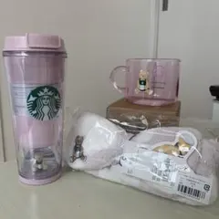 スターバックス✖️ジェラートピケ♡タンブラー等３点セット