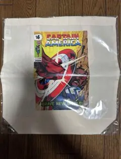 ハッピーくじ　キャプテンアメリカ　トートバッグ