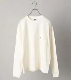 シップス　ロンT 白　Mサイズ