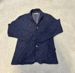 【美品】MEN'S MELROSE ネイビー カーディガン サイズ4のサムネイル
