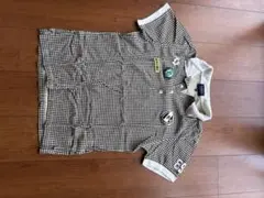PEARLY GATES 千鳥格子柄 ポロシャツ サイズ4