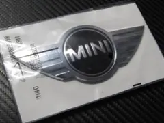 ● BMW MINI 純正 ミニ ボンネット エンブレム R55 R56 新品！