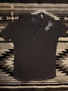 dieselグレー ポロシャツ