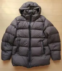 UNIQLO パウダーソフトダウンジャケット L ダークブラウン
