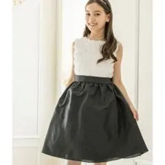 Catherine cottage バラモチーフのミニ丈パーティードレス130