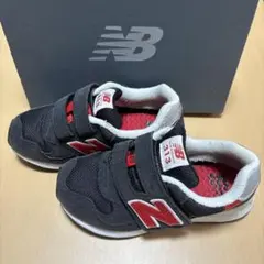 ※うさぎ様専用です♪ New Balance 313 キッズスニーカー 黒/赤