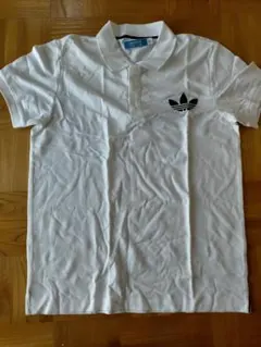 アディダスオリジナルス　半袖ポロシャツ　ホワイト　M