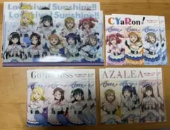 ラブライブ！サンシャイン！オリジナルステッカー、マルチホルダー, 各2枚