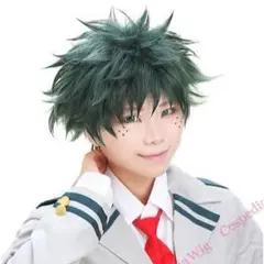僕のヒーローアカデミア 緑谷出久 風 ウィッグ ヒロアカ