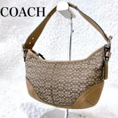 Coach Mini Signature Small Hobo brown