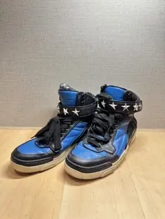 ジバンシースタースタッズスニーカーブルー青ハイカットスニーカー