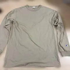 Champion ベージュ 長袖シャツ Lサイズのサムネイル