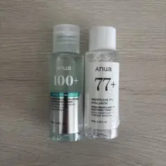 anua 100+ & 77+ トナーセット 各40ml
