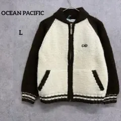 OCEAN PACIFIC カウチンニット ブルゾン ビンテージ 古着 Y2Kのサムネイル