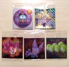 ドラゴンボール 超戦士シールウエハース 第15弾 5枚セット