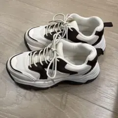 しまむら　田中里奈 mysa closet スニーカー ブラウン LL