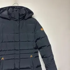 【防寒】　L.L.Bean エルエルビーン ダウンコート ロング ブラック L