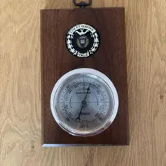Yale universityバロメーター 木製 壁掛け式