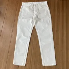 3can4on サンカンシオン　レディース　白　パンツ　M デニムのサムネイル