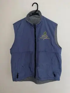古着屋購入 ナイロン フリース リバーシブルベスト