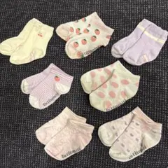 【汚れあり】女の子用 くつ下 7点セット