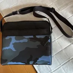 新品☆コーチ リュック ワイルドビースト メトロポリタン A4 レザー 青