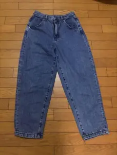無印良品　木の実から作ったカポック混 デニムコクーンパンツのサムネイル