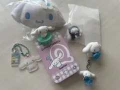 シナモロール ぬいぐるみ フィギュア セット ガチャ チョコエッグ