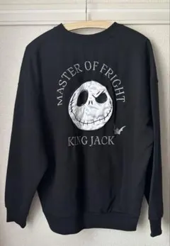 ナイトメアビフォアクリスマス　ジャック・スケリントン　Tシャツ　プルオーバー