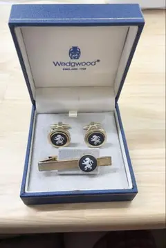 Wedgewood ライオンモチーフ カフスボタン ネクタイピン セット