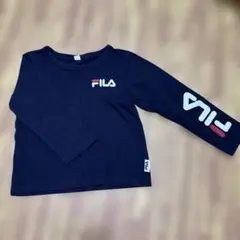 FILA 長袖Tシャツ サイズ90 ネイビー