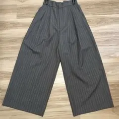 ゴム ワイドパンツ