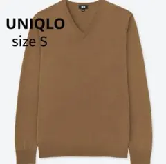 ◆ UNIQLO ユニクロ エクストラファインメリノ Vネックセーター（長袖）