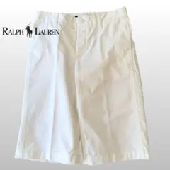Ralph Lauren ホワイト コットン　ショートパンツ 7のサムネイル