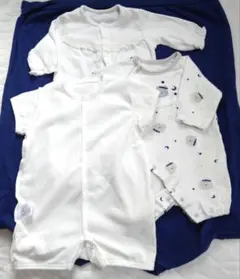 ベビー服 60 ロンパース 3点セット